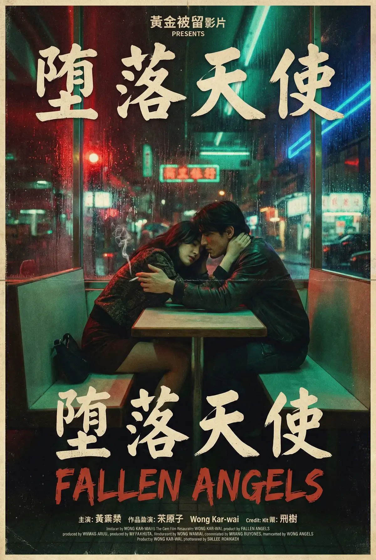 香港伦理电影海报 - WRITEAS逃跑被抓回 馆藏推荐作品